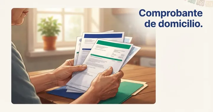 Portada de la guía: Comprobantes de domicilio que acepta el Bienestar