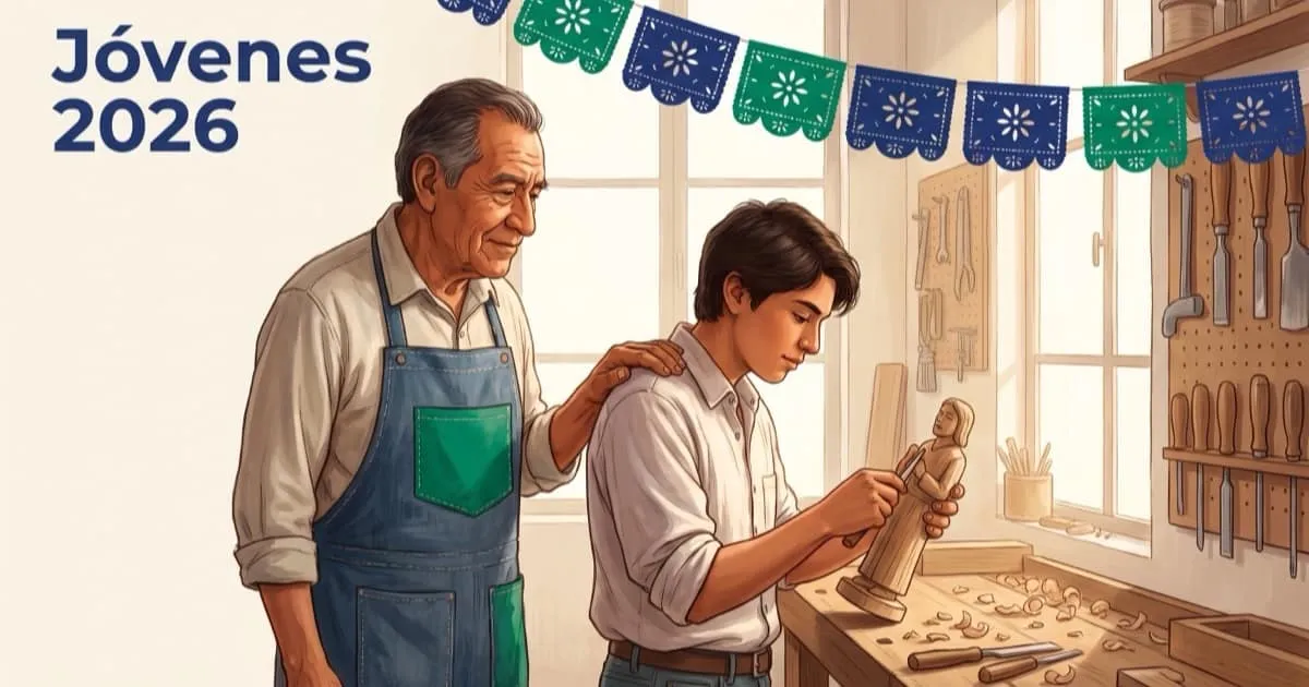 Portada de la guía: Jóvenes Construyendo el Futuro 2026: registro y pago