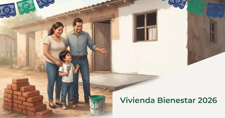 Portada de la guía: Mejoramiento de Vivienda Bienestar 2026: requisitos