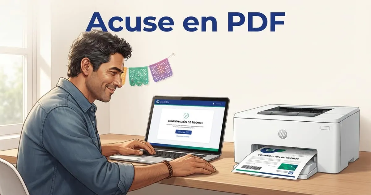 Portada de la guía: Cómo descargar el acuse de la Beca Rita Cetina en PDF