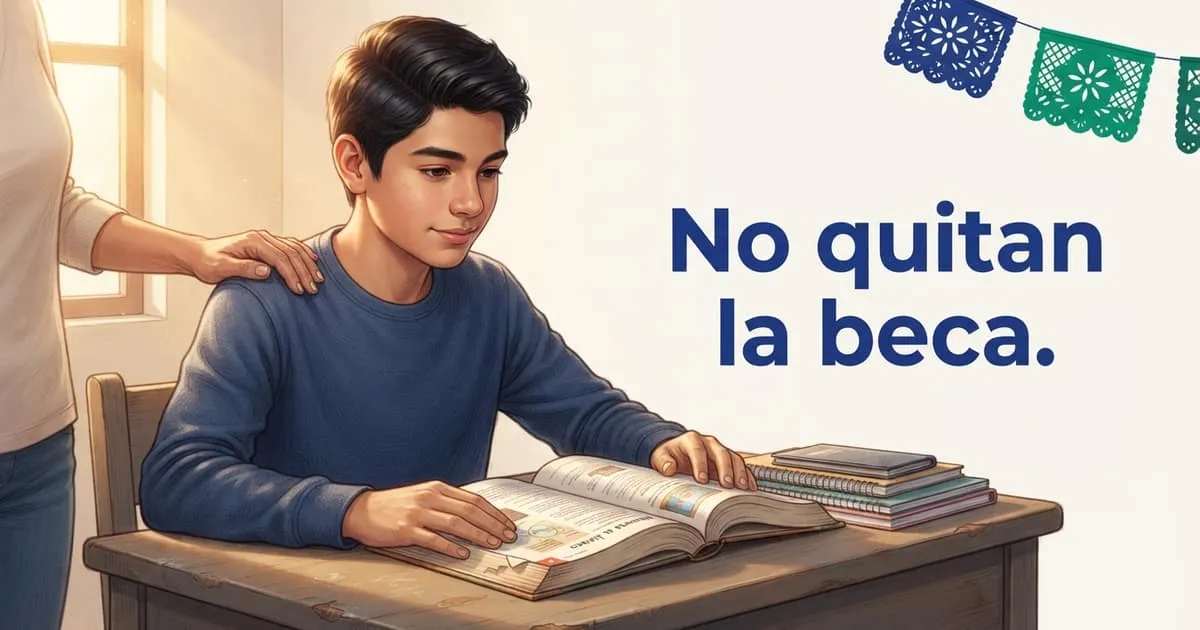 Portada de la guía: Quitan la Beca Rita Cetina si mi hijo reprueba? No