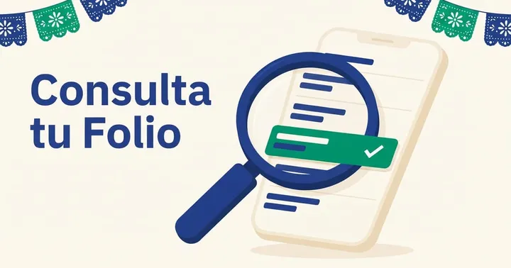 Portada de la guía: Buscador de folio Beca Rita Cetina: consulta tu estatus