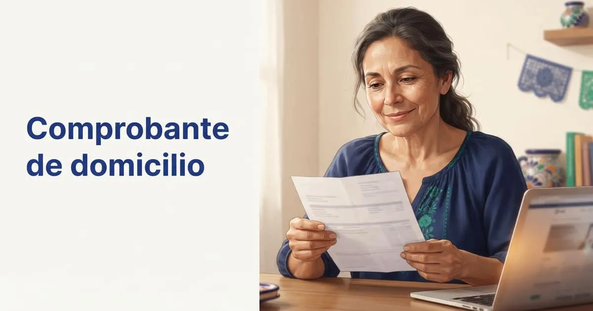 Portada de la guía: Recibo de luz o internet vencido: ¿sirve de comprobante?