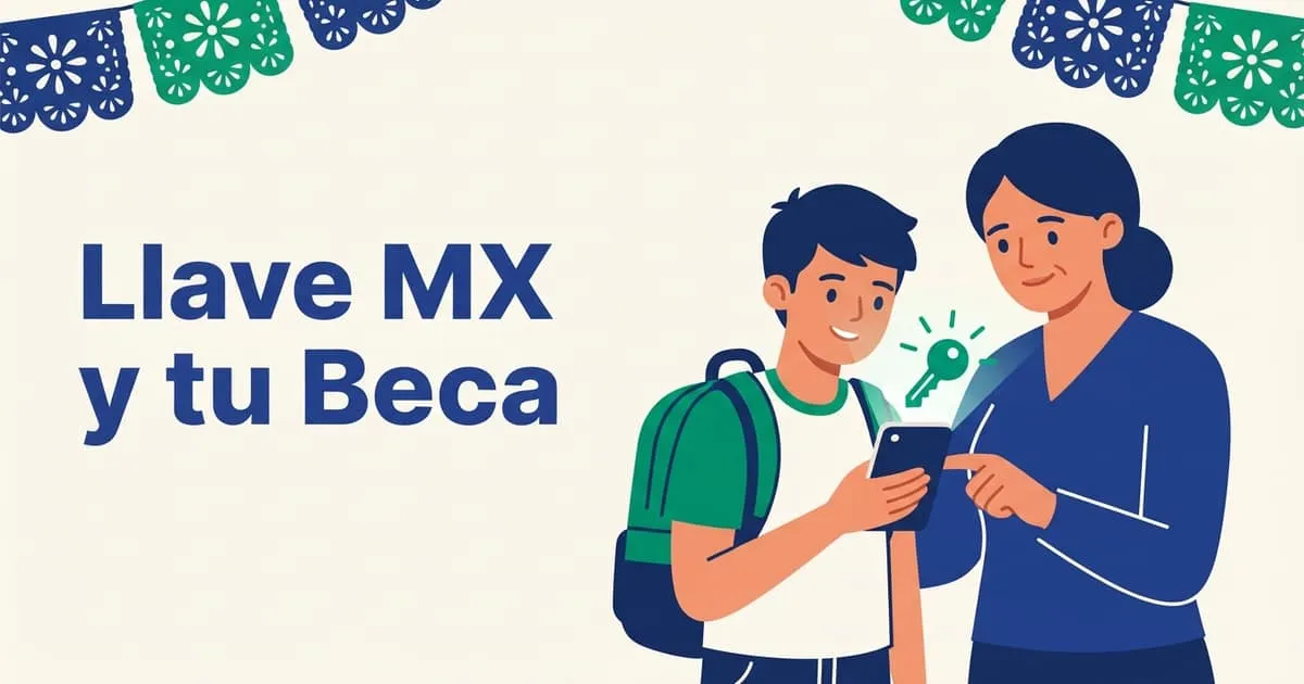 Portada de la guía: Llave MX para la Beca Rita Cetina: registro paso a paso