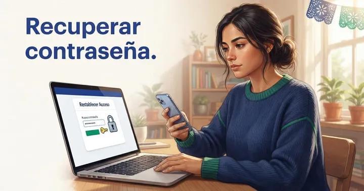 Portada de la guía: Recuperar contraseña de Llave MX sin celular ni correo