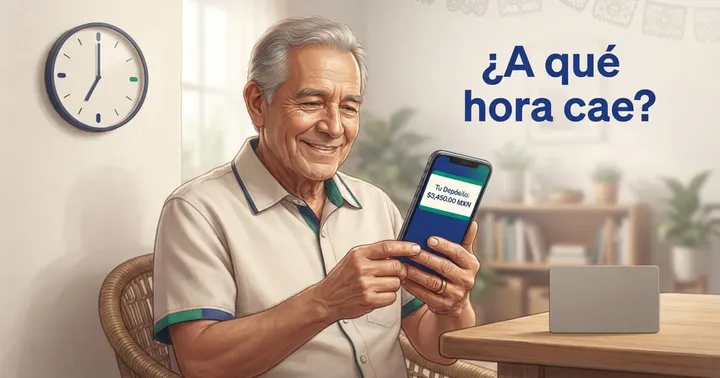 Portada de la guía: A qué hora caen los depósitos de la Pensión Bienestar?