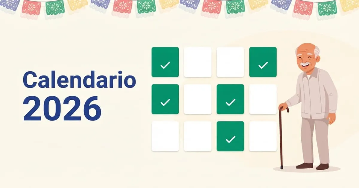 Portada de la guía: Calendario de pagos Bienestar 2026: bimestres y fechas