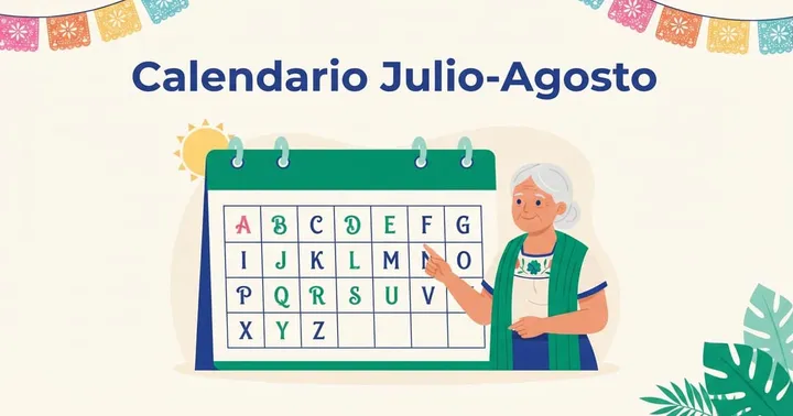 Portada de la guía: Calendario Bienestar julio-agosto 2026: fechas oficiales