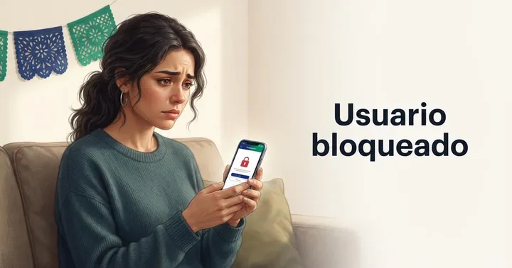 Portada de la guía: App Banco del Bienestar: usuario bloqueado, solución