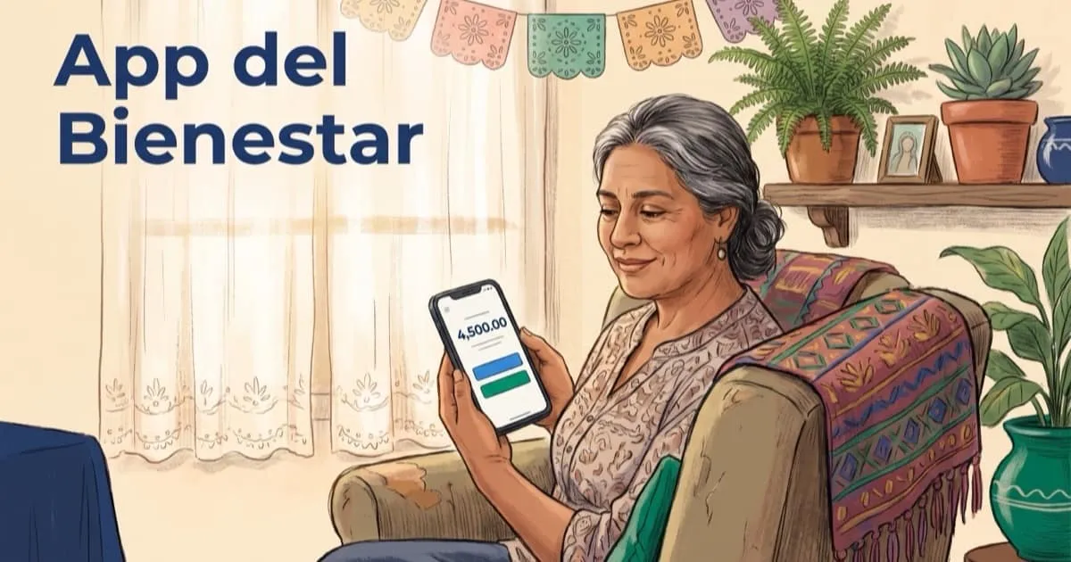 Portada de la guía: App Banco del Bienestar Móvil: cómo descargarla y usarla