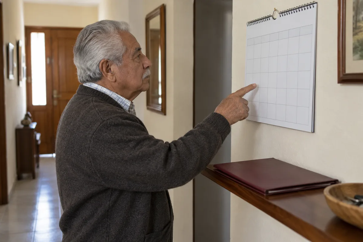 Imagen editorial ilustrativa sobre Calendario de la Pensión Bienestar 2027: qué se sabe al 7 de octubre