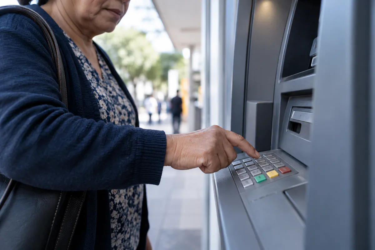 Imagen editorial ilustrativa sobre Dónde retirar dinero de la Tarjeta Bienestar sin comisión en 2026