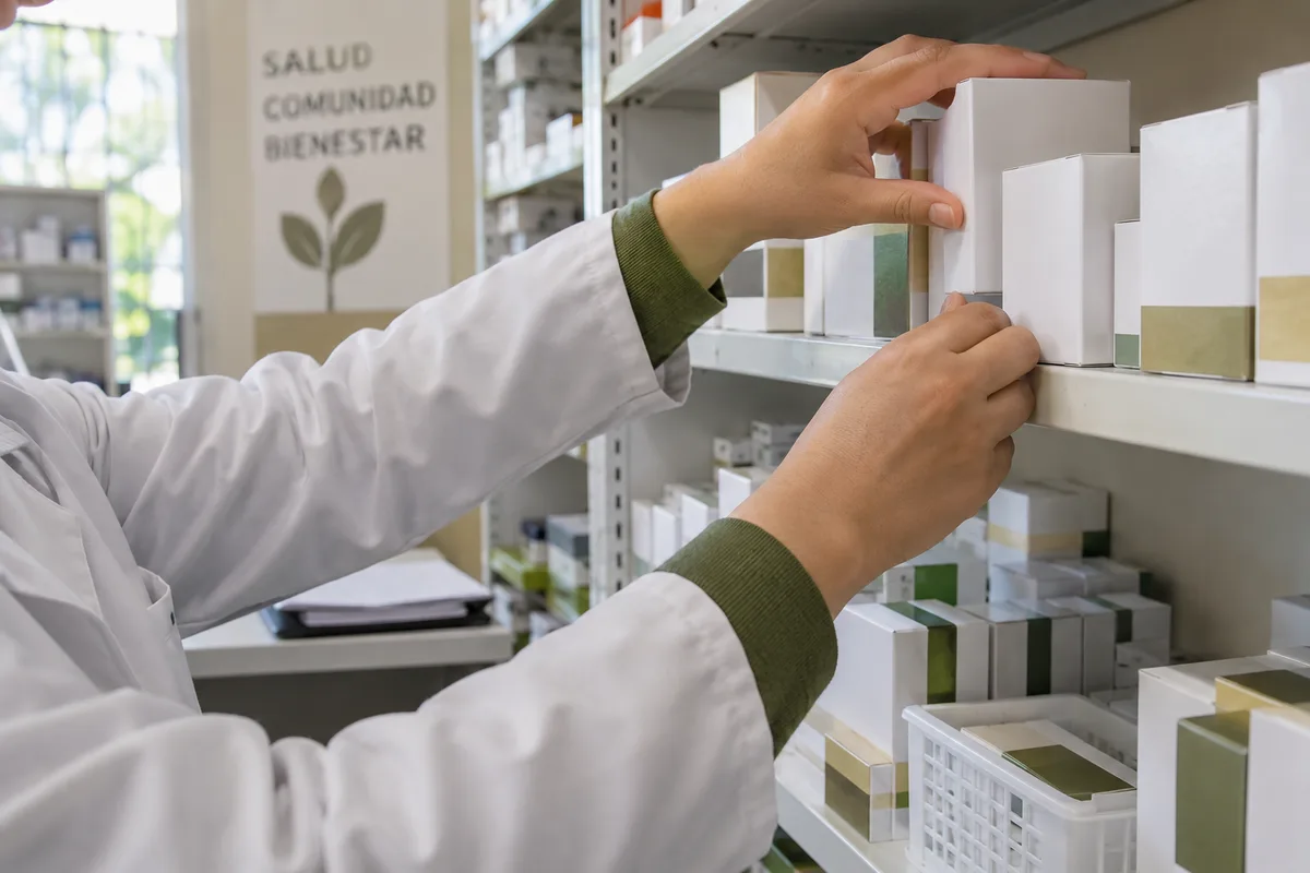 Imagen editorial ilustrativa sobre Medicamentos de las Farmacias del Bienestar: cuáles dan y quién puede surtir
