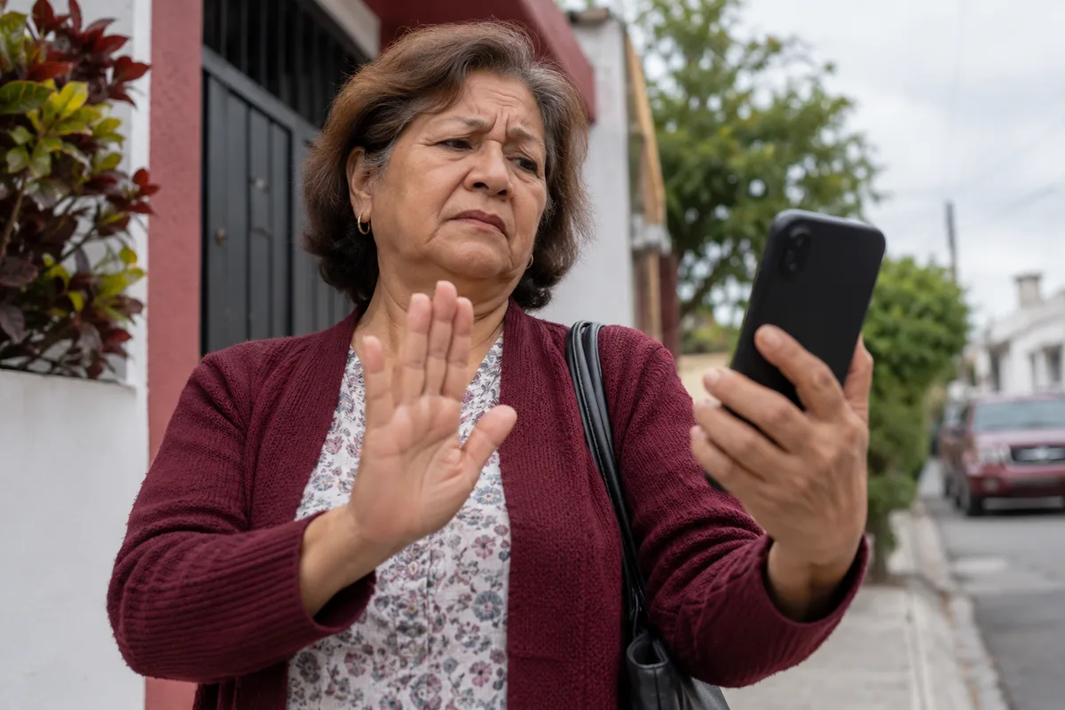 Imagen editorial ilustrativa sobre Fraude de la Pensión Bienestar por teléfono: lo que nunca te van a pedir
