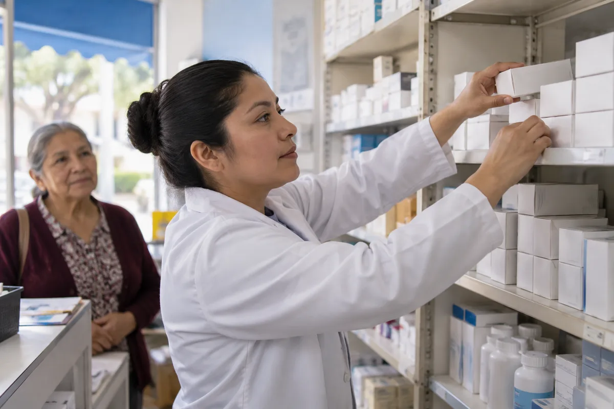 Imagen editorial ilustrativa sobre Nuevas Farmacias del Bienestar 2026: dónde abren y cómo ubicar la tuya