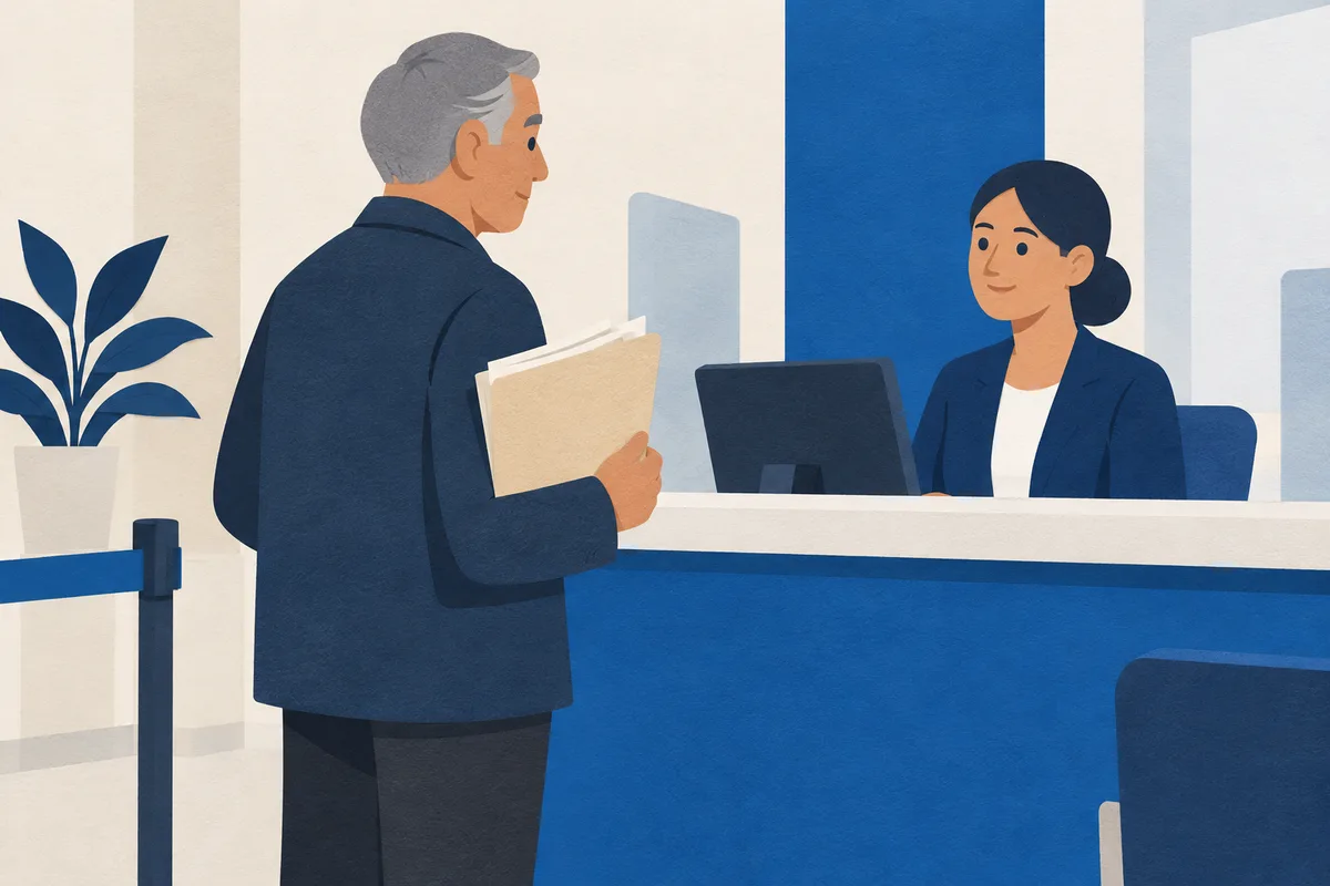 Ilustración editorial: Pensión Bienestar para hombres: qué existe a nivel federal y en la CDMX (60 a 64 años)