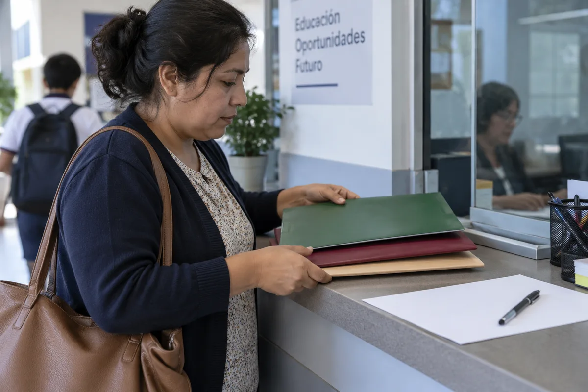 Imagen editorial ilustrativa sobre Requisitos para la Beca Rita Cetina 2026: documentos y quién puede